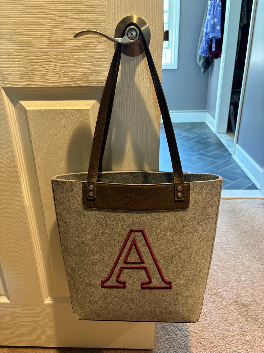 Thirty-One Felt Shopper Tote